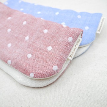 蓬鬆棉紗手帕 / 圓點×無添加-Dots × Natural Cotton- / L・20×20cm Fuwamoko Gauze手帕