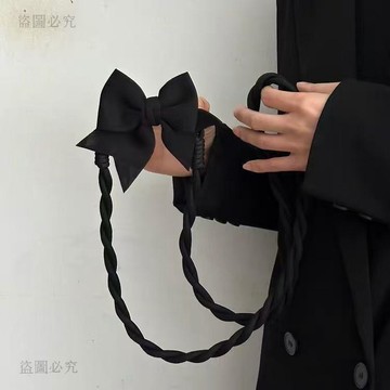 平價夯貨👏 韓系小眾 簡約布藝 蝴蝶結 手機背夾 斜挎掛繩 百搭 解放雙手 通用手機夾 防掉落耐用 便攜手機繩 19E5