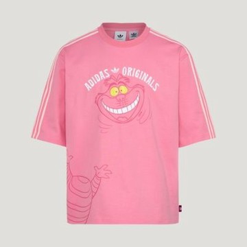 Adidas 愛迪達 U Tee Ss KY6270 男女 T恤 運動上衣 休閒短袖 粉紅 亞版 純棉