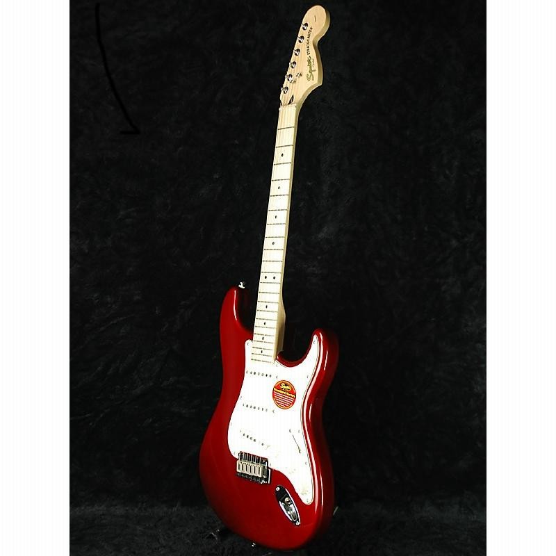 Squier Standard Stratocaster CAR/M キャンディアップルレッド