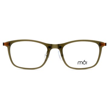 moi 北歐超柔無負擔光學眼鏡 - 棕灰 moi03-02