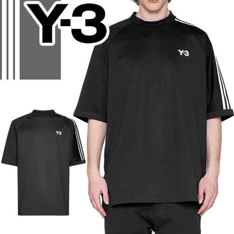 古着屋ロミオ【即完売モデル】Y-3 ヨウジヤマモト ボックスロゴ Tシャツ M ブラック