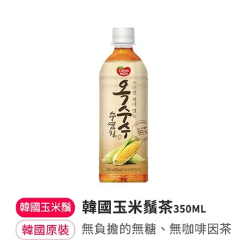 【韓味不二】超值箱購-韓國玉米鬚茶350mlx24入/箱(無