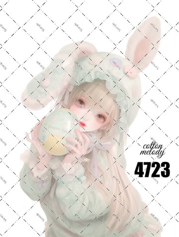 original sticker no.4723 人物貼紙 原創貼紙 原創人物貼紙 裝飾貼紙 cotton melody