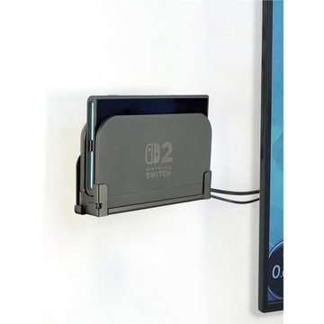 美易支任天堂新款Switch2專用金屬壁掛支架不易掉落NS2游戲機配件