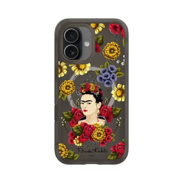 iPhone 17 AirX 本質黑 - Frida Kahlo - 卡蘿與花