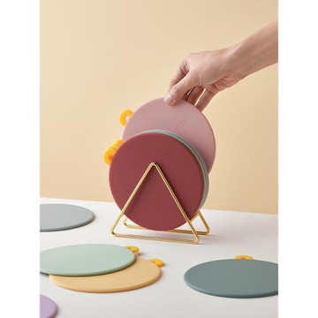 米立風物硅膠餐墊隔熱墊餐桌墊家用杯墊防燙耐高溫鍋墊碗墊餐盤墊