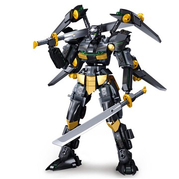 普蘭迪 闇黑蝙蝠俠 科技系列相容積木機器人  1個  混合色