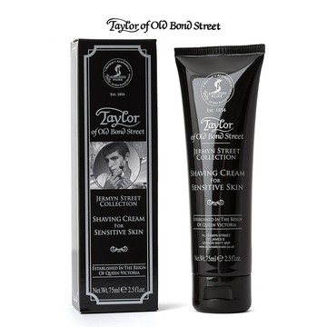 英國 Taylor of Old Bond Street 傑明紳士 敏感肌刮鬍膏（刮鬍皂 刮鬍泡 刮鬍乳 剃鬚膏 剃鬚泡