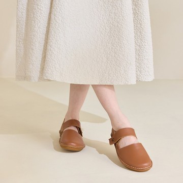 腳痛救星!全真皮MIT魔鬼氈足底健康鞋