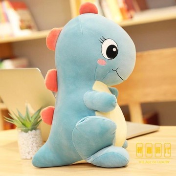 恐龍毛絨玩具公仔小號睡覺抱枕女生兒童陪睡玩偶