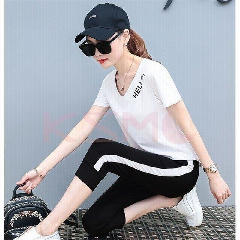 ジャージ レディース 上下 セット おしゃれ セットアップ 夏 40代