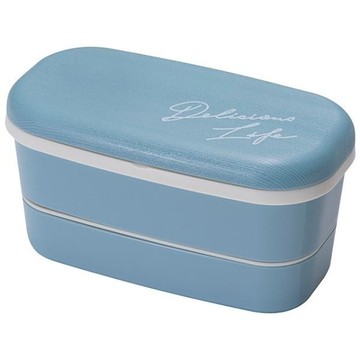 日本製 YAMADA 山田 雙層便當盒 2層午餐盒 320ml+180ml＊夏日微風＊