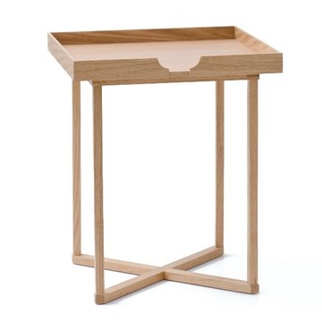 Wireworks 英倫極簡實木家居 達米安邊桌 方木