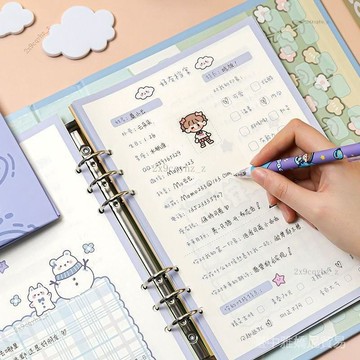 ✨可開發票#衕學錄女學生韓版六年級小學通訊錄活頁本可拆ins網紅畢業紀念冊#免運費