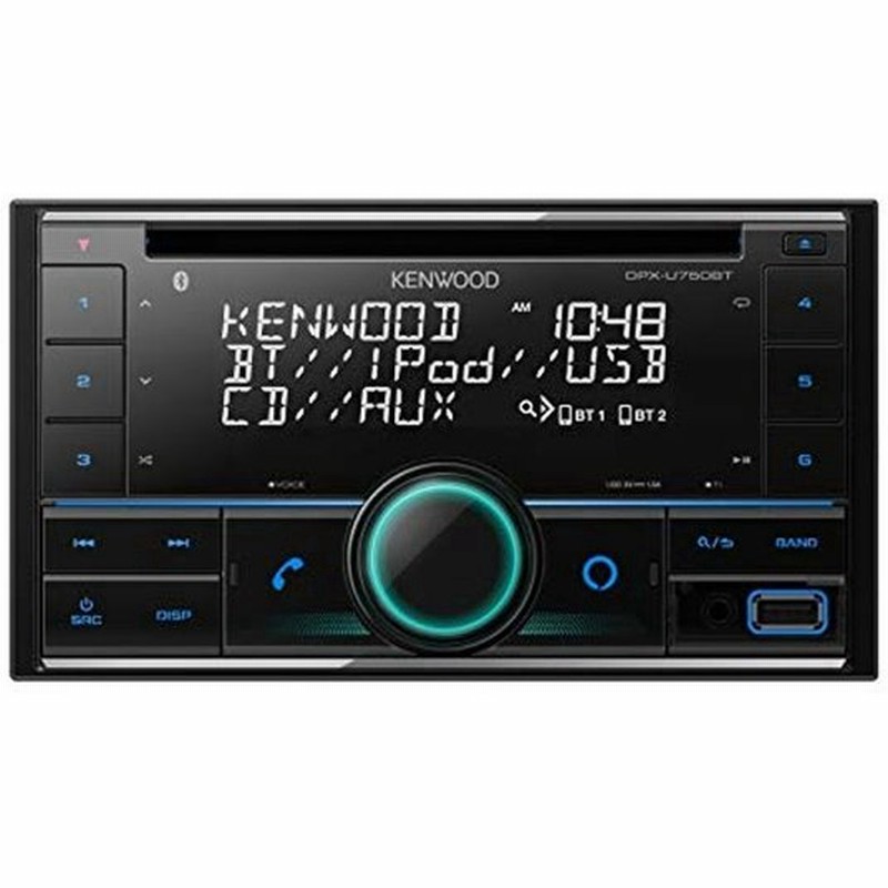 季節のおすすめ商品 Kenwood ケンウッド 2din Dpx U750bt オーディオデッキ カーオーディオ Taller Fdp Com