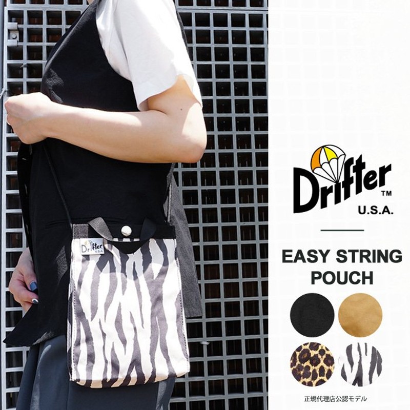 Drifter ドリフター ミニ ショルダーバッグ サコッシュ ミニショルダー イージーストリングポーチ EASY STRING POUCH  (DFV1750) 【ネコポス対象商品】 通販 LINEポイント最大0.5%GET | LINEショッピング