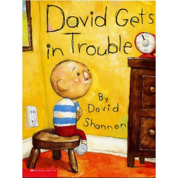 No, David!: David Gets in Trouble  {全彩平裝本} / David Shannon / Scholastic出版社旗艦店