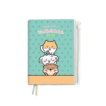 珠友Chuyu2026年A6彩色週誌收支/疊疊樂/BC-50702-03