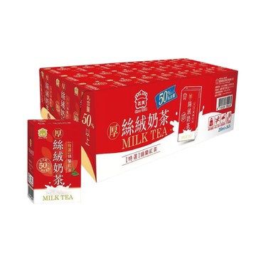 義美 2箱組-厚絲絨奶茶(250毫升X24入/箱)