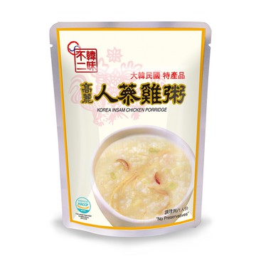 [家速配]韓味不二高麗人蔘雞粥-280g