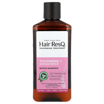 Petal Fresh, Hair ResQ®，生物維生素洗髮水，增厚 + 受損修護，12 液量盎司（355 毫升）