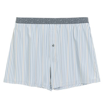 沁涼條紋平口褲-淺灰(男298461142)