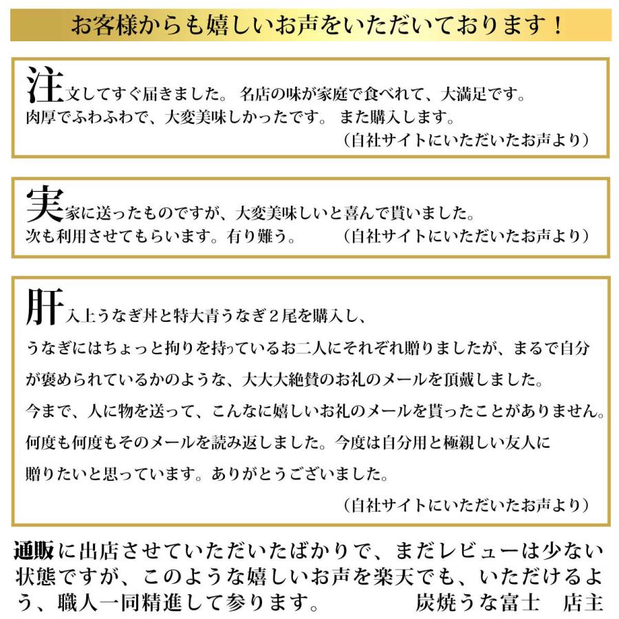 国産うなぎ　お茶碗うなぎ（50ｇ）10袋入り　国産ウナギ　手焼き　蒲焼き　炭焼うな富士　うなぎ丼用蒲焼き　　たれ10本