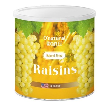 歐納丘美國加州藤掛天然葡萄乾360g