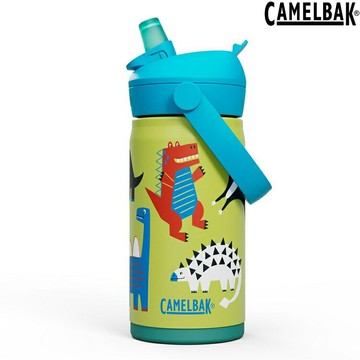 CAMELBAK 350ml Flip Straw 兒童吸管不鏽鋼保溫瓶(保冰) 恐龍聚會 CB2861302035