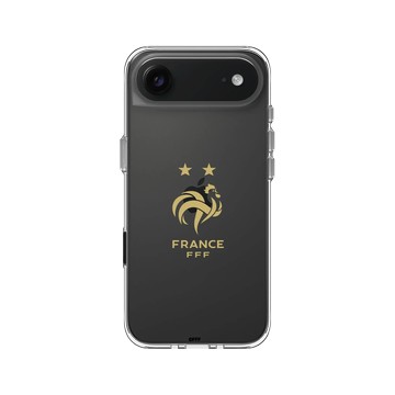 iPhone Air Clear Case（相機按鈕） 透明 - FFF - Logo - Golden