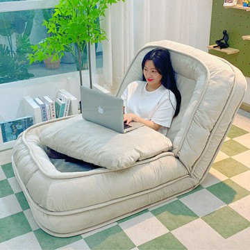 懶人沙發 懶骨頭沙發 沙發床 榻榻米 人類狗窩可躺可睡單人折疊小戶型出租屋陽台臥室小沙發