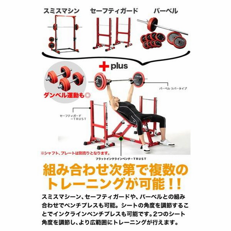 スミスマシン ➕ ベンチ