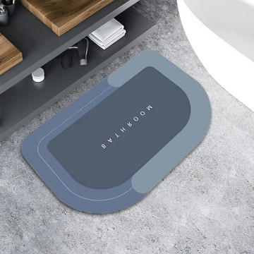 [寢室安居] 軟式珪藻土吸水止滑地墊彩印(硅藻/踏墊/吸水/止滑/速乾)