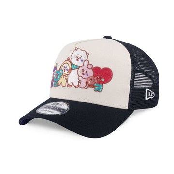 NEW ERA 男女 9FORTY AF NE x BT21 THE JOURNEY TRUCKER 白/黑 NE14901003