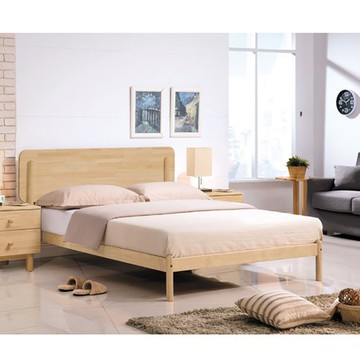 羅德北歐本色6尺木面床台