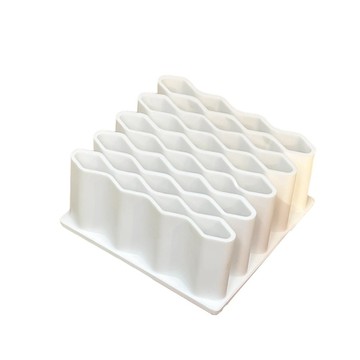 iSFun 輕巧分隔 藥膏文具整理波浪置物架/2組