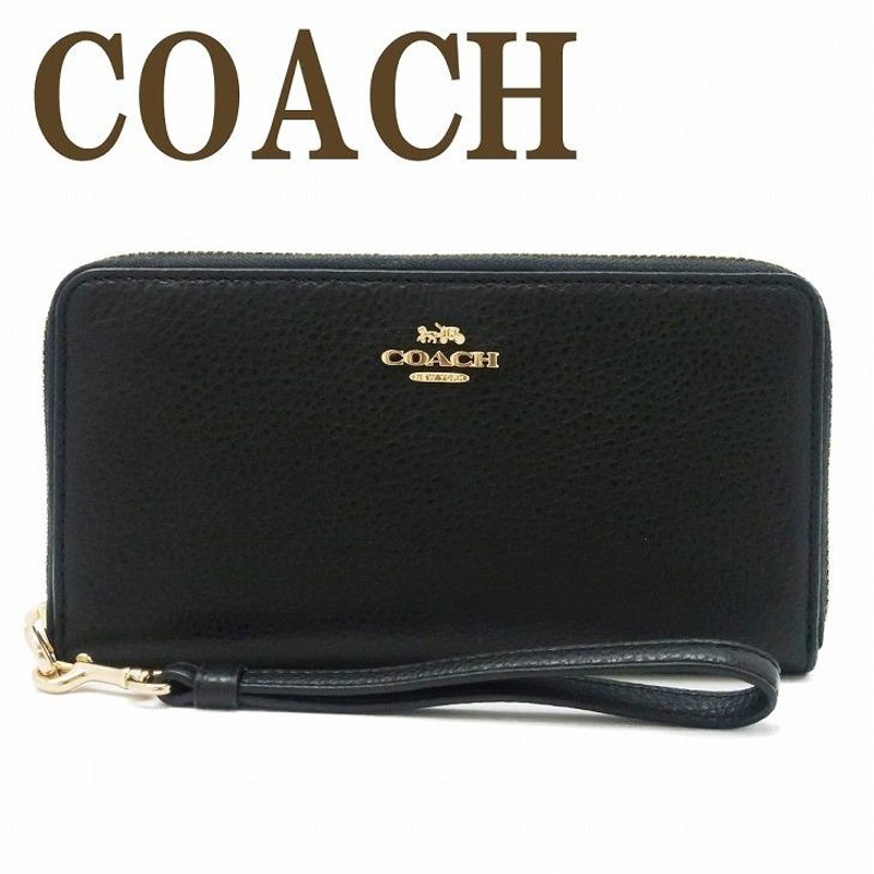 SALE／37%OFF 長財布 coach コーチ 財布 長財布 ブラック 黒 ブラック 