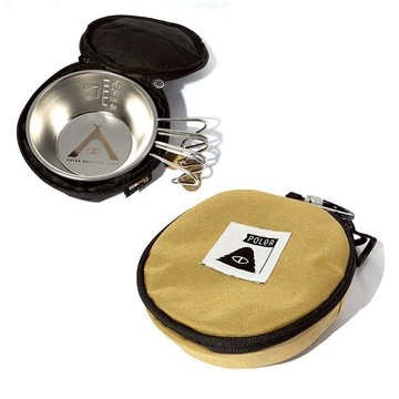 【日本限定】謝拉杯盒/專用收納袋-(共2色) 黑