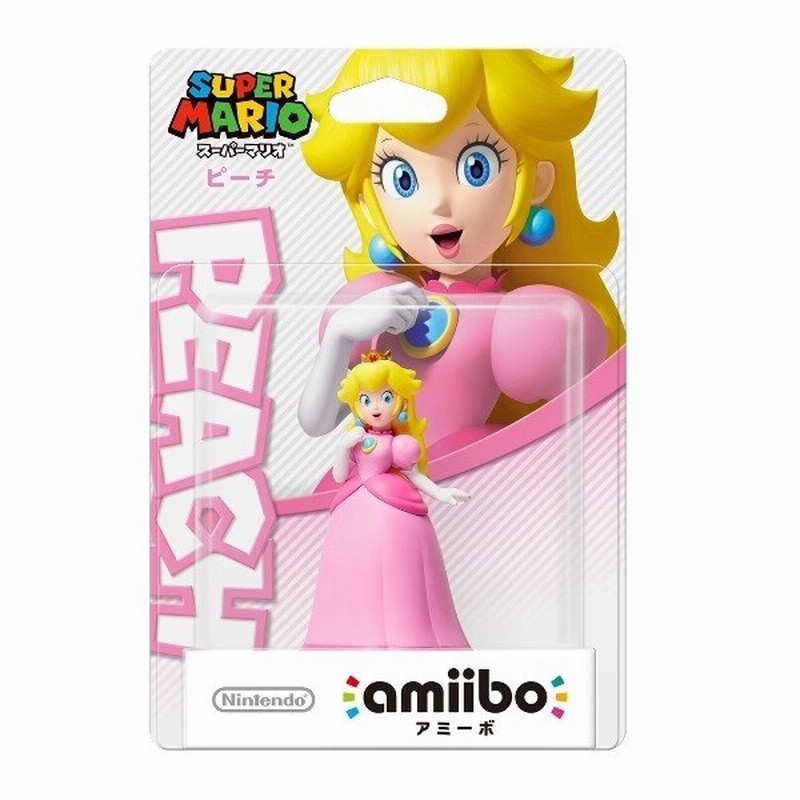 即納 新品 Wii U Amiibo ピーチ スーパーマリオシリーズ 通販 Lineポイント最大0 5 Get Lineショッピング