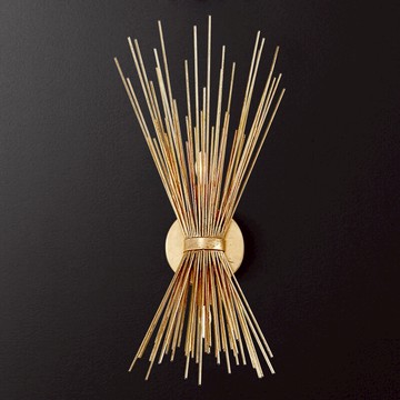 美式復古做舊稻草枝杈壁燈咖啡廳服裝店設計師簡約歐美工業風壁燈