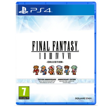 【AS電玩】PS4 太空戰士 像素復刻 1-6合集 Final Fantasy I-VI 中文版(國際版)