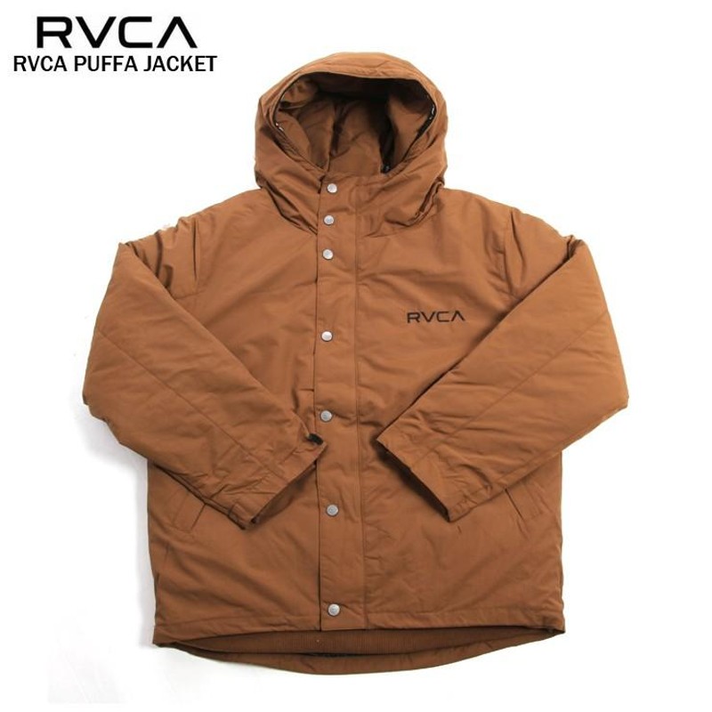 RVCA ルーカ ジャケット メンズ RVCA PUFFA JACKET BRW アウター