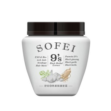 舒妃SOFEI 9黑嚴損護髮霜800ml