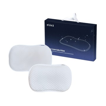 Elava 韓國 嬰兒透氣舒眠枕(附透氣及涼感枕套)