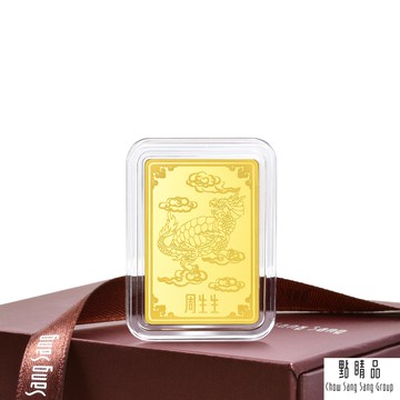 【點睛品】生生金寶 長壽龜 黃金金片_計價黃金