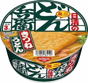 日清食品 どん兵衛 きつねうどんミニ [西] 42g*12個