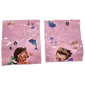 禾亦 手臂圈  台灣製 塑膠材質 兒童適用  粉色  1組