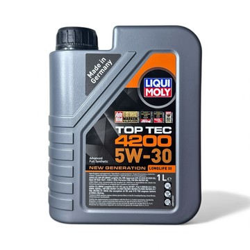 LIQUI MOLY 力魔 Top Tec 4200 5W-30｜合成機油｜德國原裝｜認證齊全｜1公升｜946