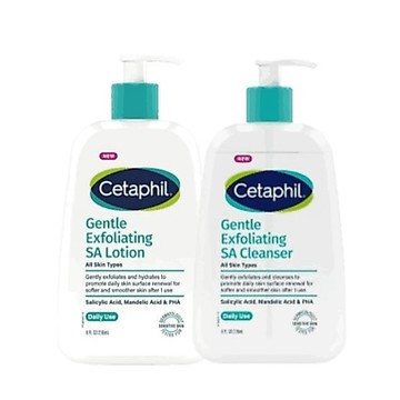 【Cetaphil 舒特膚】三酸煥膚嫩亮潔膚露 473ml / 三酸煥膚嫩亮修護乳 473ml